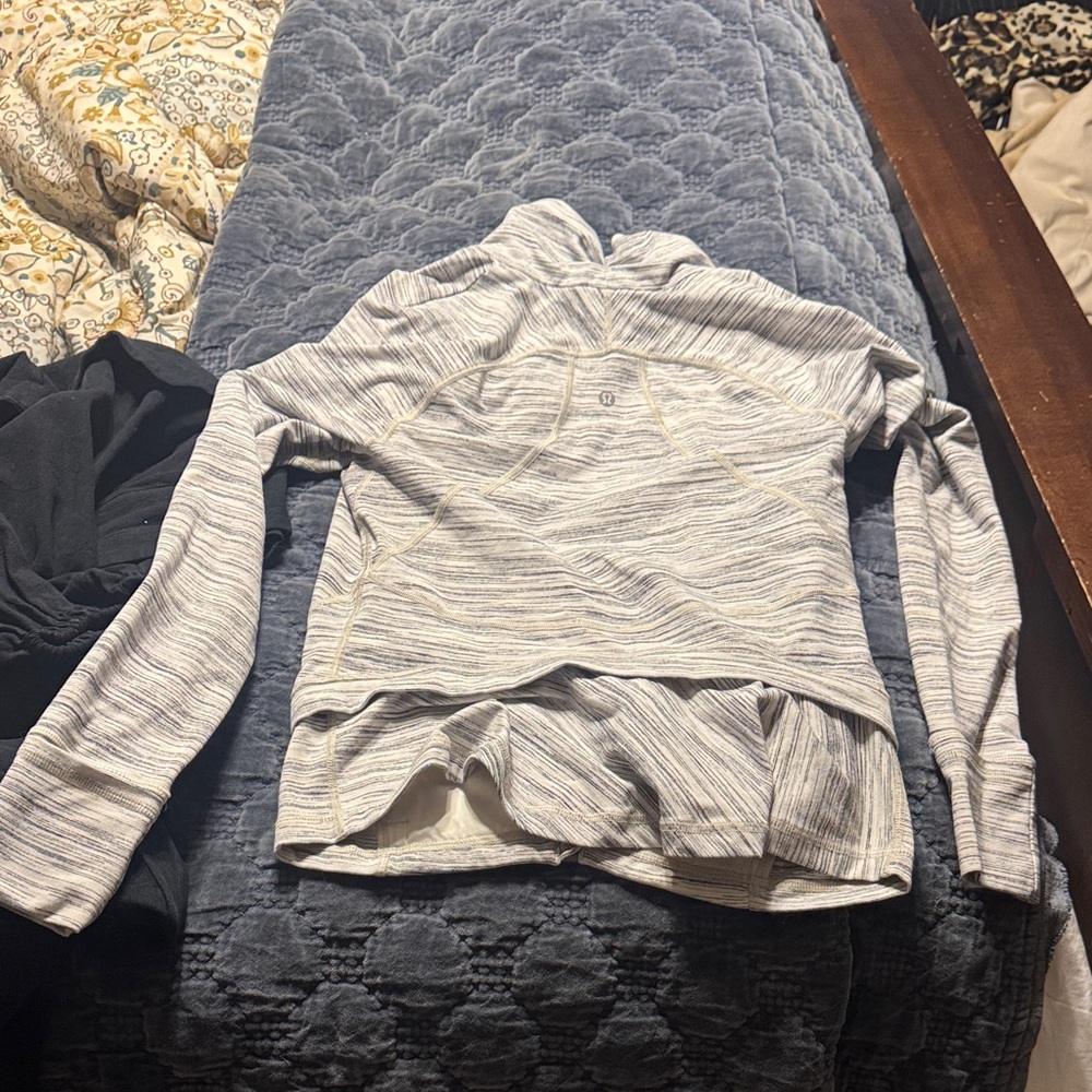 lululemon athletica Gray Jacket with zip up
Front